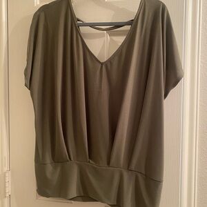 Olive Green Women's Top
